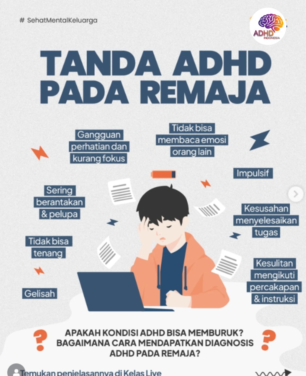 Screening ADHD Non-Diagnostik: Edukasi Awal bagi Orang Tua di Kabupaten Temanggung